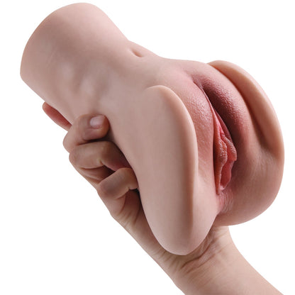 Elizabeth-2.22” Realistic Silicone Vagina 1:1 Replica Pocket Pussy